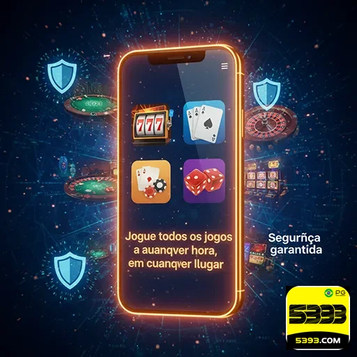Imagem de uma oferta de bônus de boas-vindas para casino mobile